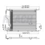 Reach International 31-3478 A/C Condenser