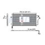 Reach International 31-3519 A/C Condenser