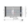 Reach International 31-3525 A/C Condenser