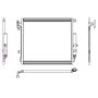 Reach International 31-3581 A/C Condenser