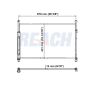 Reach International 31-3582 A/C Condenser
