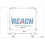 Reach International 31-3598 A/C Condenser