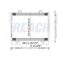Reach International 31-3666 A/C Condenser