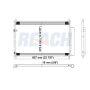 Reach International 31-3686 A/C Condenser