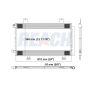 Reach International 31-3693 A/C Condenser