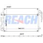 Reach International 31-3782 A/C Condenser