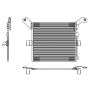 Reach International 31-3883 A/C Condenser