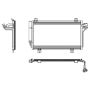 Reach International 31-4243 A/C Condenser
