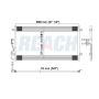 Reach International 31-4616 A/C Condenser