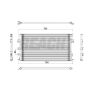 Reach International 31-4711 A/C Condenser