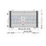 Reach International 31-4726 A/C Condenser