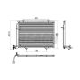 Reach International 31-4825 A/C Condenser