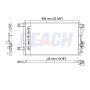 Reach International 31-4839 A/C Condenser