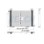 Reach International 31-4966 A/C Condenser