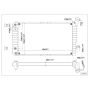 Reach International 41-1074 Radiator