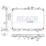 Reach International 41-13123 Radiator