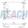 Reach International 41-13829 Radiator