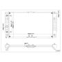 Reach International 41-2476 Radiator