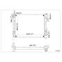Reach International 41-2813 Radiator