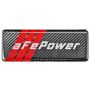 aFe Power 40-10207 aFe POWER Motorsports Logo Urocal; Carbon Fiber 1.86 IN x 5.12 IN