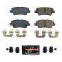 PowerStop Z23-2098 PowerStop - Z23 Daily Driver Carbon-Fiber Ceramic Brake Pads with Hardware Kit