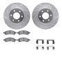 Dynamic Friction 7612-47011 Rotor Kit