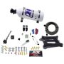 Nitrous Express 40041-05 4150 HITMAN PLUS 4-BBL (50-100-150-200HP) WITH 5LB BOTTLE