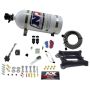 Nitrous Express 40041-10 4150 HITMAN PLUS 4-BBL (50-100-150-200HP) WITH 10LB BOTTLE