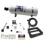 Nitrous Express 40071-15 Dominator HITMAN PLUS (50-100-150-200HP) WITH 15LB BOTTLE