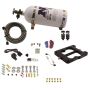 Nitrous Express 40080-10 Q-JET/HOLLEY SPREAD BORE HITMAN (100-150-200HP) WITH 10LB BOTTLE