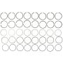 MAHLE 40134CP.040 Engine Piston Ring Set