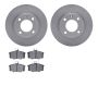 Dynamic Friction 6502-74075 Rotor Kit