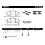 StopTech Performance 04-08 Cadillac XLR/XLR-V / 97-10 Corvette / 05-06 Pontiac GTO Front Brake Pads
