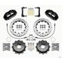 Wilwood 140-12877-D Narrow Superlite 4R Rear Kit 12.88in Drilled 2008-2012 Subaru WRX w/Lines