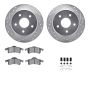 Dynamic Friction 7412-42034 Rotor Kit