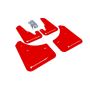 Rally Armor MF9-UR-RD/WH Red Mud Flap/White Logo