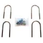Rancho RS720 Leaf Spring Axle U-Bolt Kit