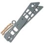 SCE GASKETS 113116 BBC LARGE RECT. PORT NO TOP BOLTS .120 THCK INTAKE GASKETS