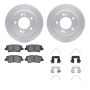 Dynamic Friction 4512-21075 Rotor Kit