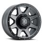 ICON 1817858150TT Rebound 17x8.5 8x170 6mm Offset 5in BS 125mm Bore Titanium Wheel