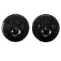 Raxiom 97-18 Jeep Wrangler TJ/JK Axial Series LED Daymaker Headlights- Black Housing (Clear Lens)