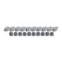 ALLSTAR PERFORMANCE ALL19113 Flush Hd S/E Fasteners 7/16 .500in 10pk Alum