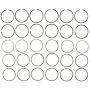 MAHLE 40619CP Engine Piston Ring Set
