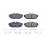 PowerStop 17-1562 PowerStop - Z17 Low-Dust Ceramic Brake Pads with Hardware