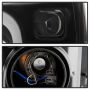 SPYDER 5086648 Projector Headlights - Sequential LED Turn Signal - Black