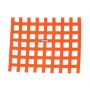 RACEQUIP RQP721045 Ribbon Window Net Orange Non-SFI 18in x 24in