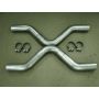 Stainless Works X-Style Crossover 3in