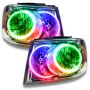 Oracle Lighting 7201-330 SMD Pre-Assembled Headlights, Chrome Bezel, ColorSHIFT