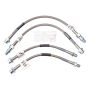 RUSSELL RUS692000 S/S Brake Line Kit 63-82 Corvette