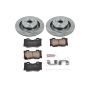 PowerStop KOE4732 OE Stock Replacement Low-Dust Ceramic Brake Pad and Rotor Kit